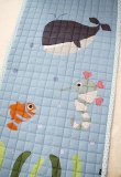 under the sea baby mat
